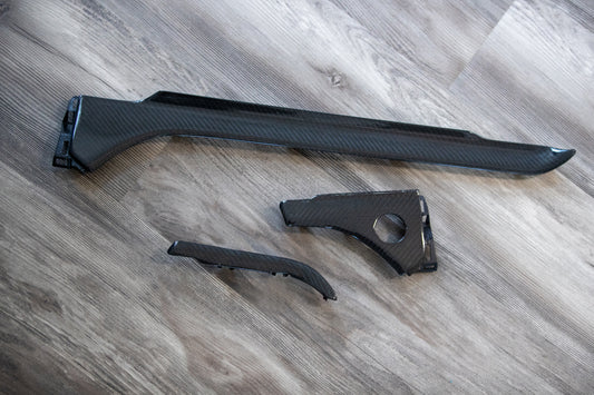 Ford Explorer Wet/Gloss Carbon Fiber Dash Trim Kit