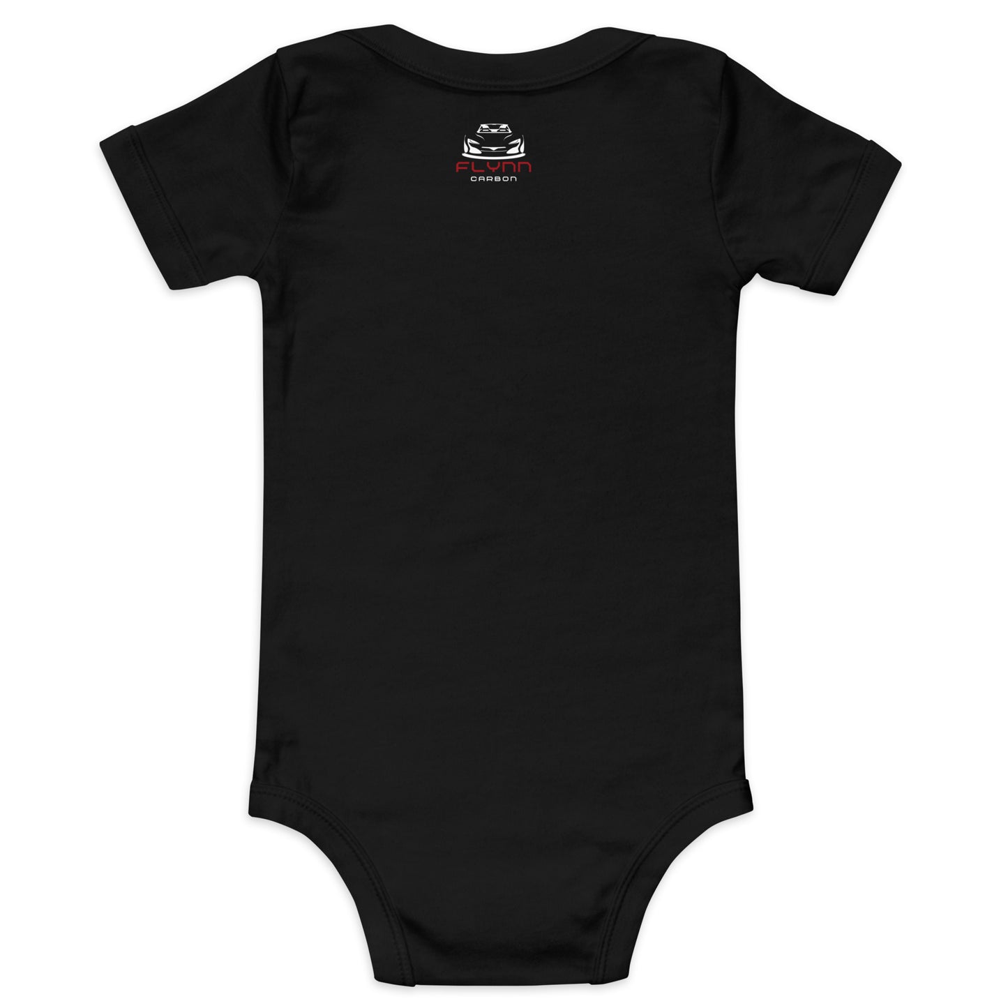 Working with Dad, Black short sleeve onesie